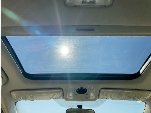 サンルーフからの太陽光